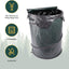 Cubo basura desplegable 29.5gal camping caravana