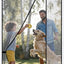 Puerta mosquitera magnética 32x80pulg malla poliéster resistente