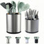 Soporte utensilios acero inox encimera cocina