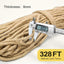 Cuerda yute 100m 8mm resistente ecológica