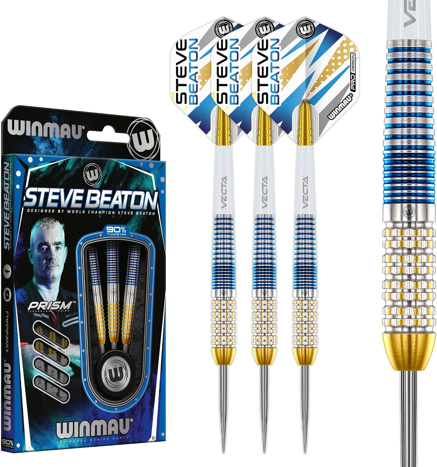 Set dardos 90% tungsteno Steve Beaton 0.63oz