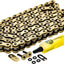 Cadena anillo en X oro 420 96 eslabones con maestro