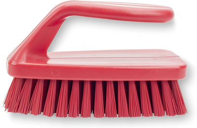 Cepillo hierro cerdas rígidas para cocina baño ducha 6pulg
