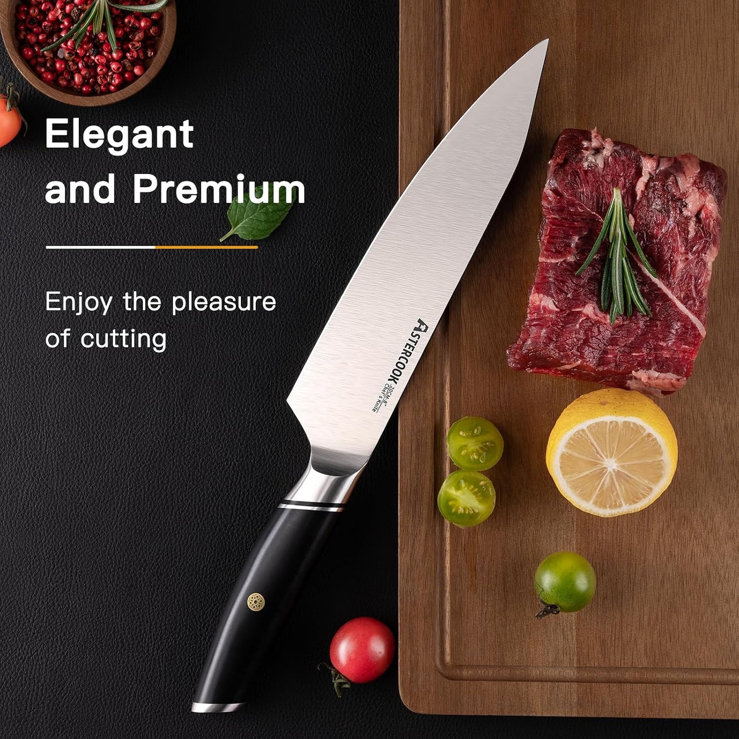Cuchillo chef mango ABS