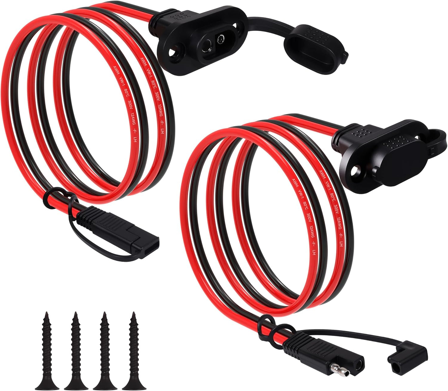 Arnés conector rápido SAE 2" 12AWG para panel solar