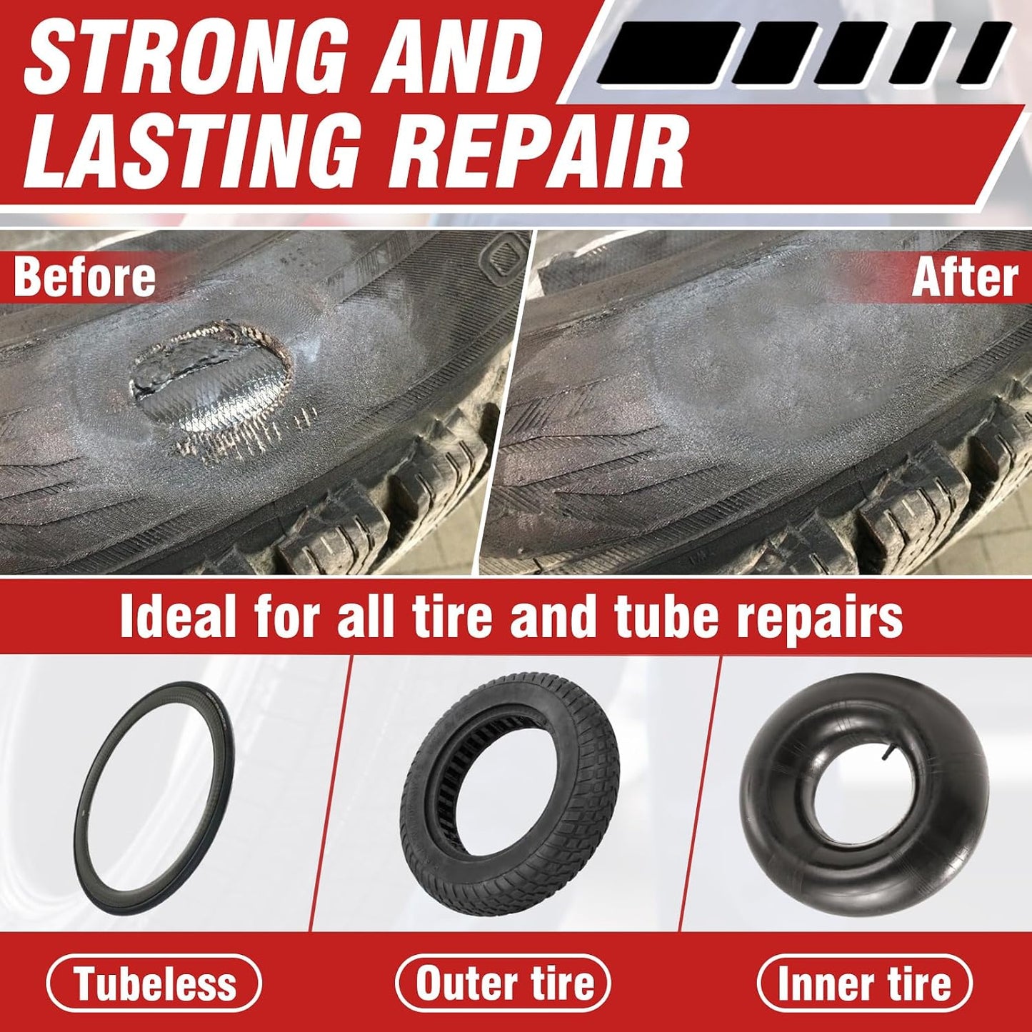 Cemento vulcanizante 8.5oz para neumáticos