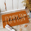 Felpudo otoño naranja Hello Pumpkin 17x29" para hogar