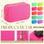 10 Bolsas Maquillaje Reutilizables Organizadoras Neón