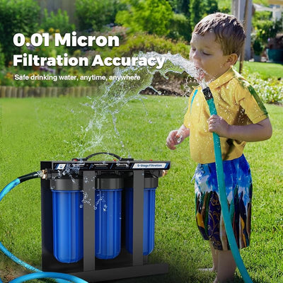 Sistema filtro agua RV 5 etapas 0.01micras sedimentos