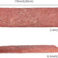 40 Pzas Chapas Ladrillo Rojas 2.4x7.9pulg para Decoración
