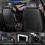 Juego 5 fundas asiento Ford Escape 2001-24 piel sintética negra