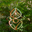 Molinillo viento 20pulg triple cobre pátina