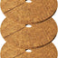 Alfombrillas fibra coco 12pulg pack 3 protege anillos