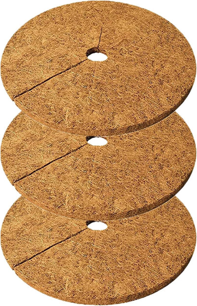 Alfombrillas fibra coco 12pulg pack 3 protege anillos