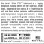 Lubricante PTEF blanco grado marino 3.7oz