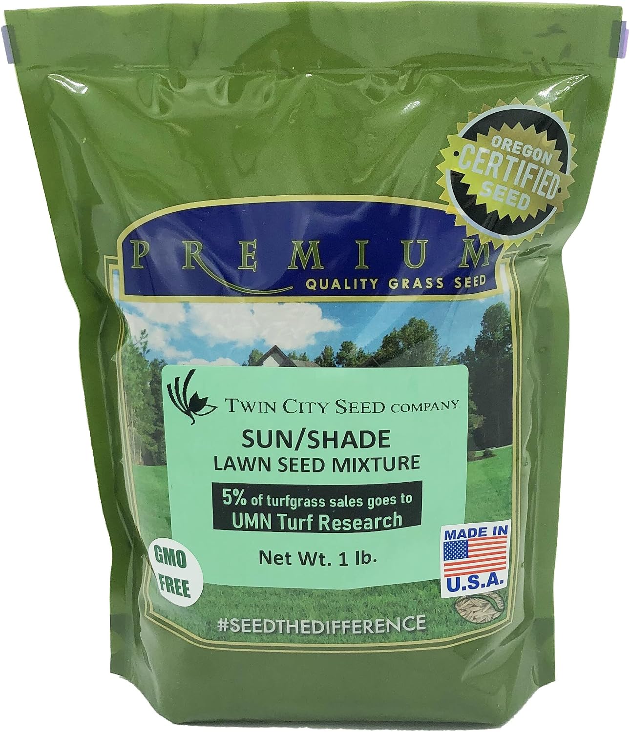 Bolsa 1lb Kentucky Bluegrass Festuca sol medio sombra