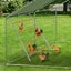 Percha gallinero escalera pollo 55x40"