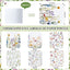 36 Pzas Paños Algodón Reutilizables 9.84x11.81pulg