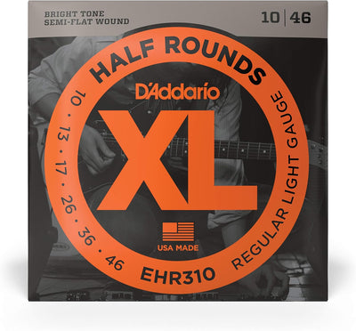 Cuerdas Guitarra Eléctrica XL Half Rounds Light Regular 10-46