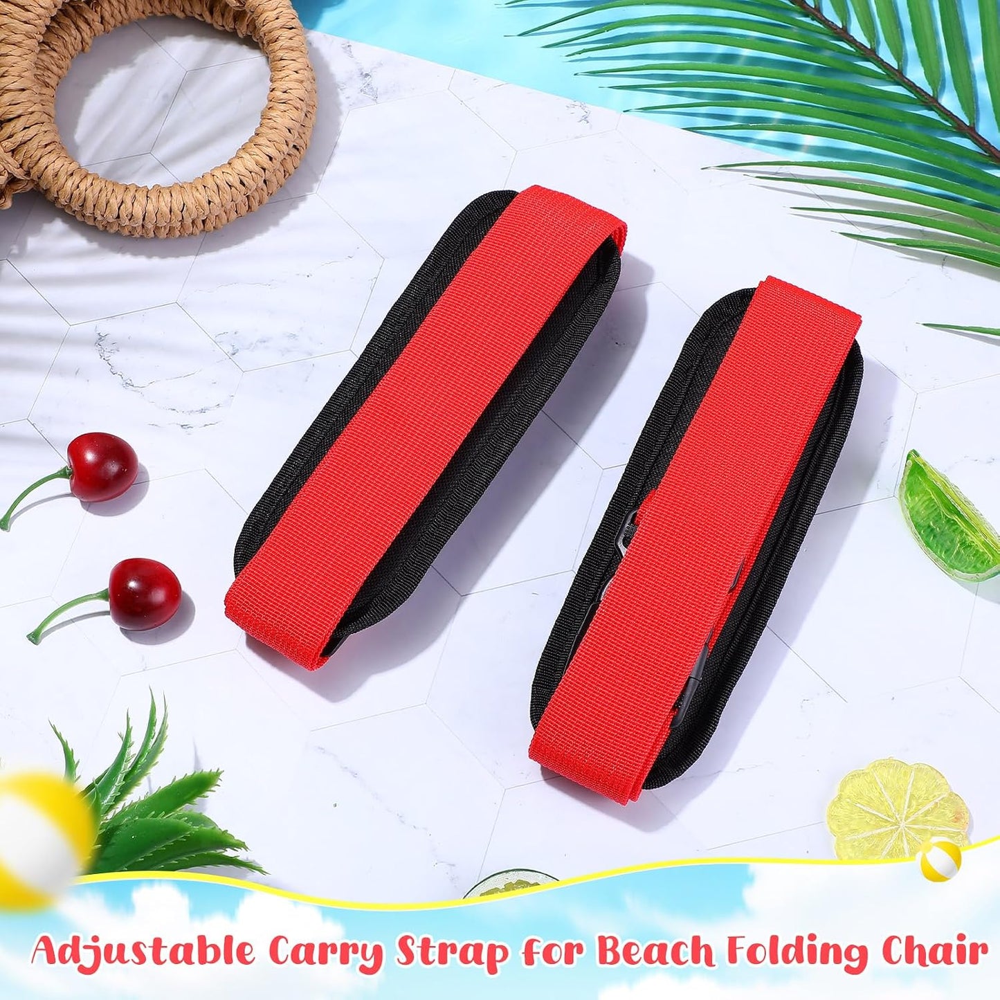 Correa ajustable para silla playa camping bicicletas plegables