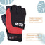 Guantes cuero sintético antideslizante para gimnasio