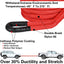 Cuerda cinética ATV 1" x30ft color rojo 48000lb