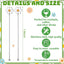 Juego de 10 palitos de café Swizzle de acero inoxidable reutilizables para cóctel y bar