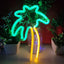 Luz neón USB o 3 pilas AA decoración pared escritorio fiestas