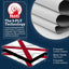Bandera Alabama 3x5ft 3 capas resistente arrugas