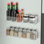 Organizador especias acrílico adhesivo para pared puerta cocina