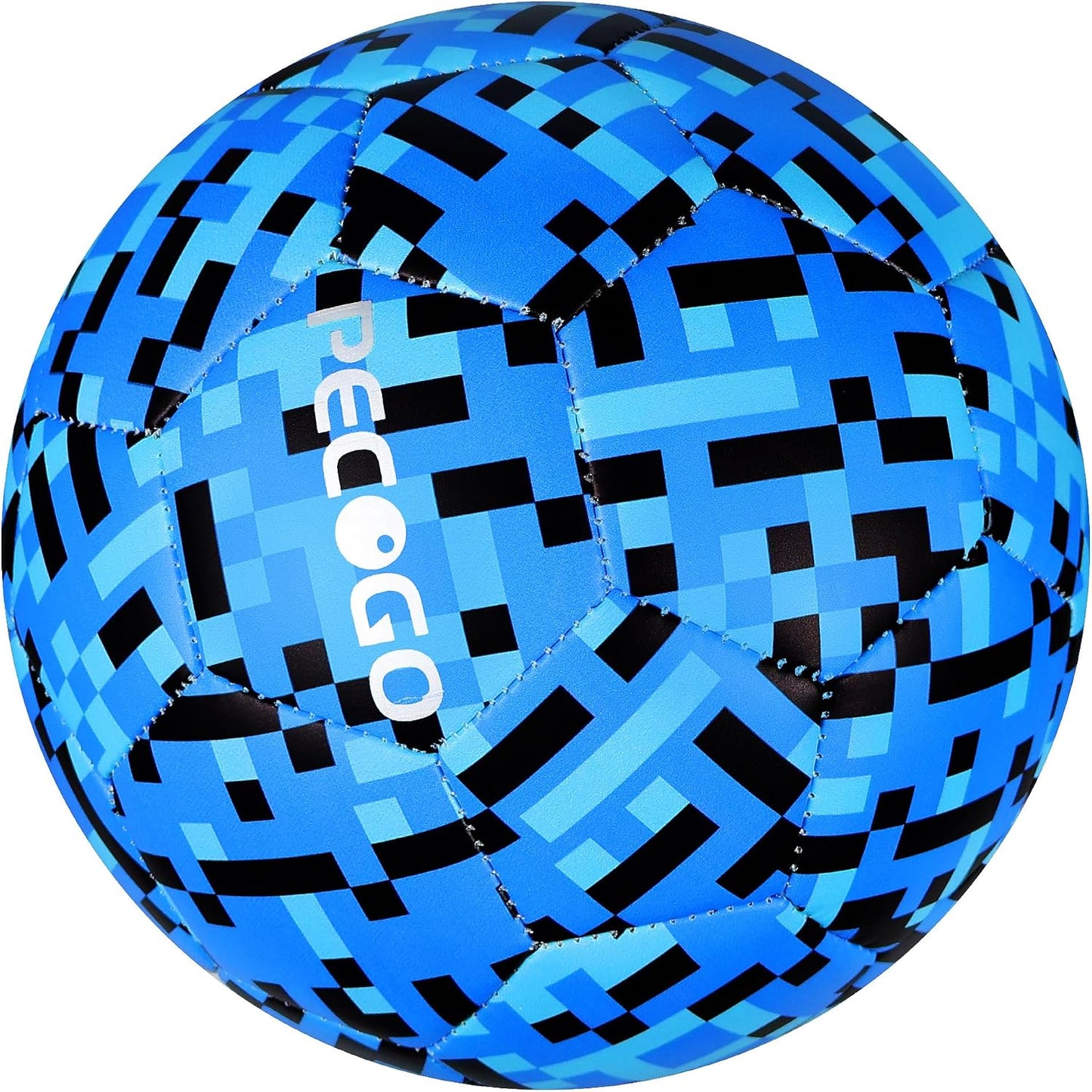Balón fútbol tamaño 4 niños diseño rosa/azul mosaico