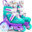Patines ajustables para niños con ruedas iluminadas 3-9 años