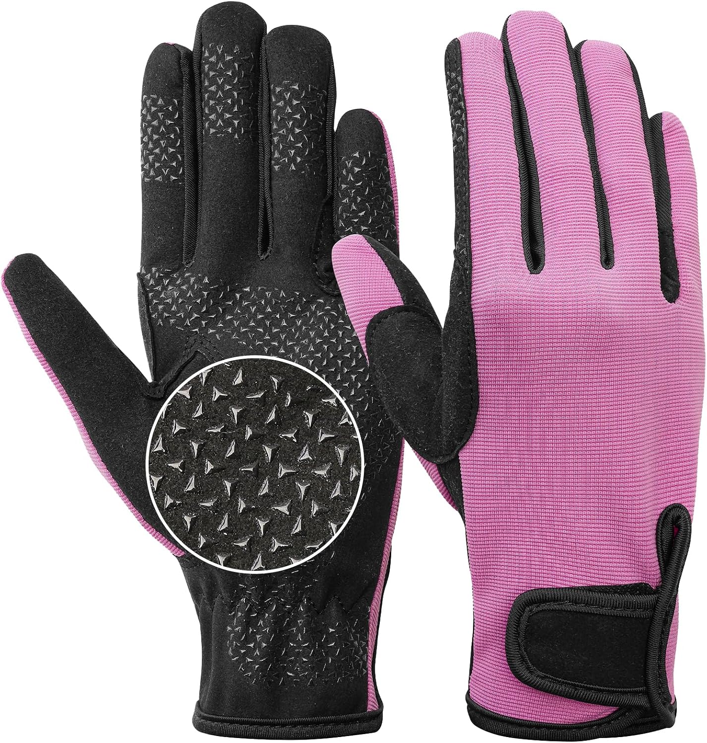 Guantes equitación niños anti resbalamiento ciclismo jardinería