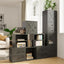 Organiz. cubos apilables para hogar oficina modular