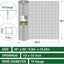 Paño hardware 1/2" 36x50pies para cerco gallinas