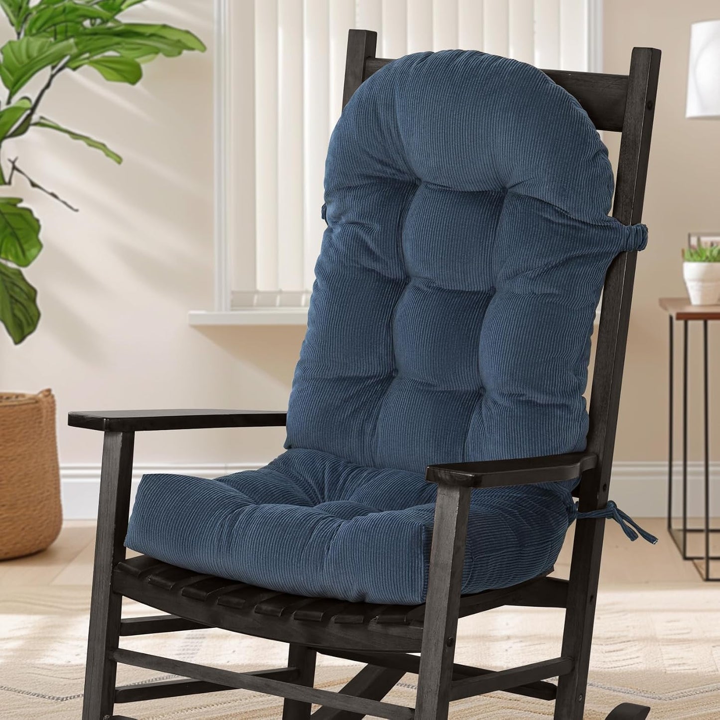 Cojines antideslizantes para silla Adirondack con correa