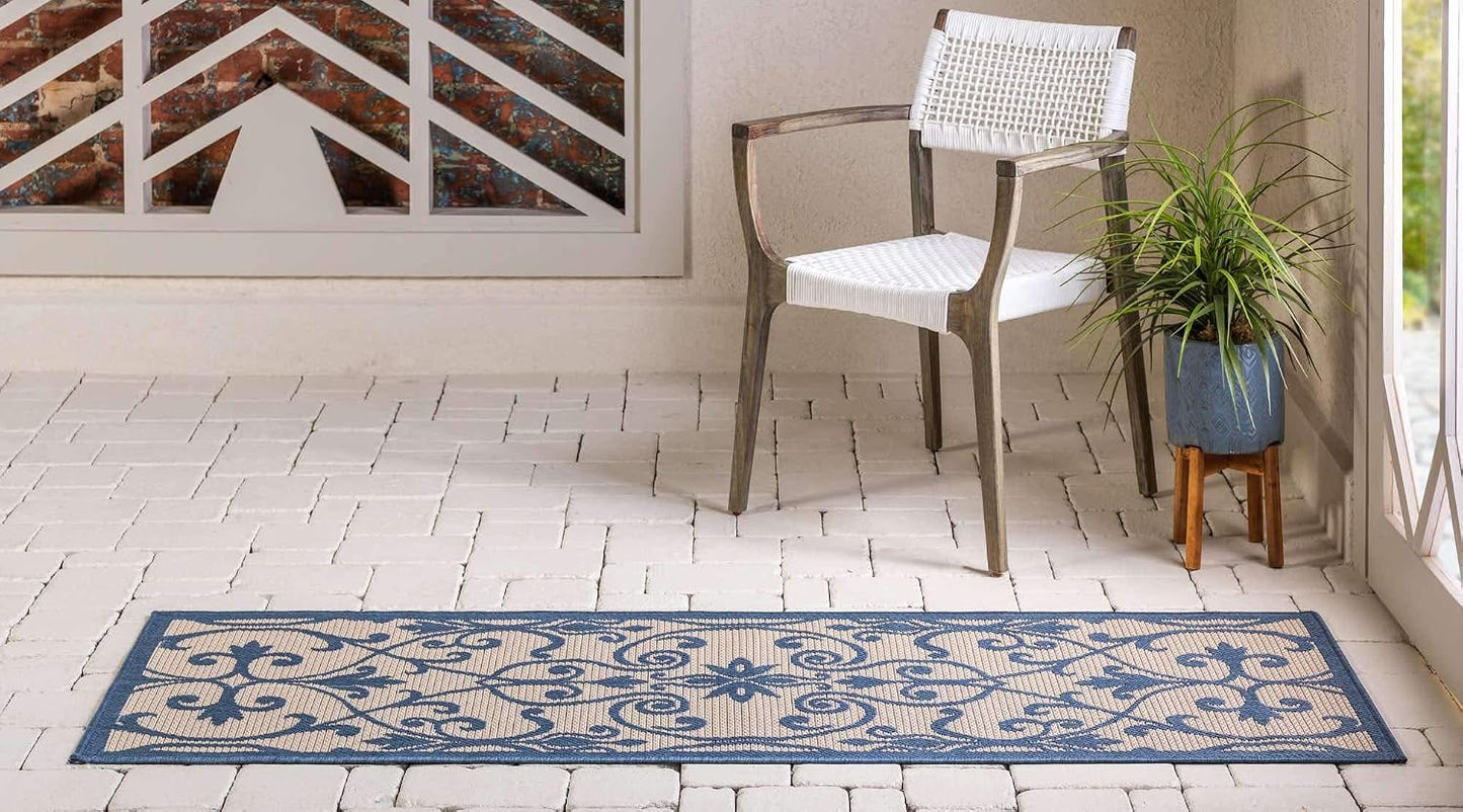 Alfombra para Centro de Sala de Estar con Borde Elástico