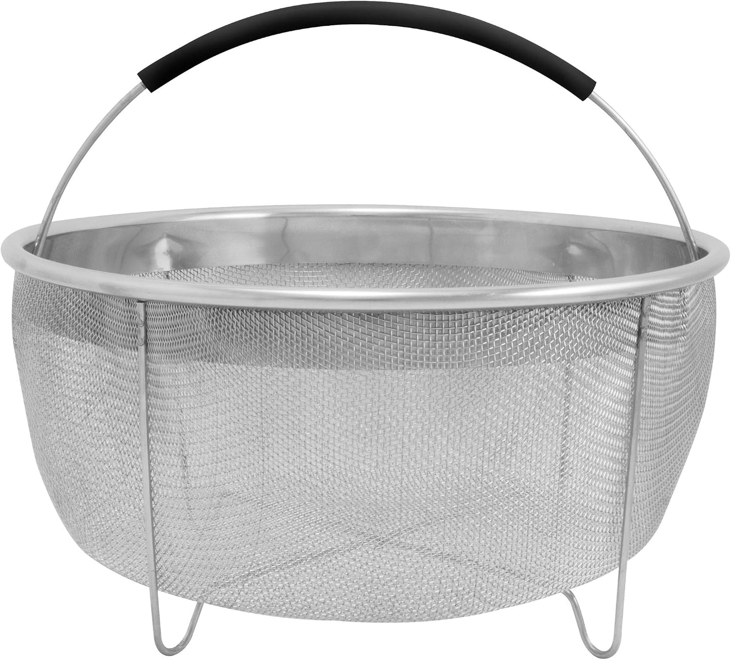 Cesta colador acero inox 8.25pulg 3.75qt color negro