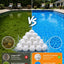 Bolas filtro piscina 1.5lb azul reutiliz.