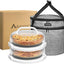 2 Recipientes Tartas con Tapas y Asas Sin BPA