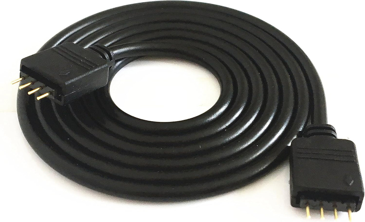 Cable extensión RGB 4 colores 6.6ft conector LED tira luz SMD