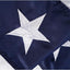 6 Banderas EE.UU. 3x6ft plisadas estrellas bordadas