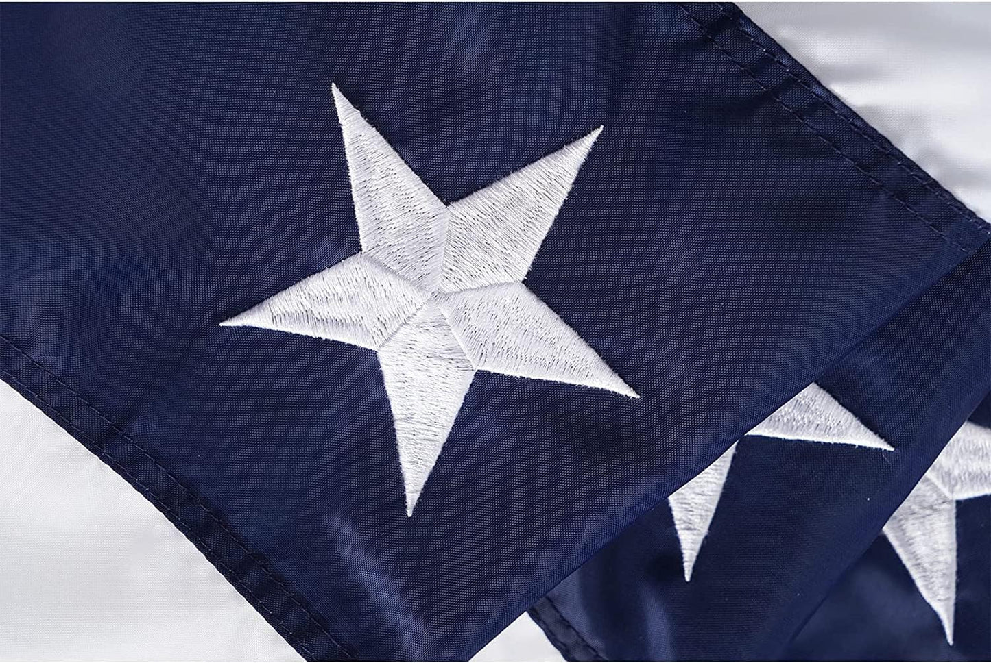 Banderas estadounidenses plisadas 4x8ft para exteriores