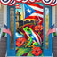 Pancarta puerta rana coqui 71x35" decoración