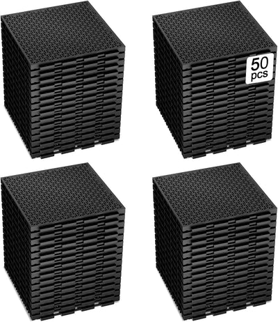 50 Cojines Modulares Antiderrap 10x10pulg Exteriores