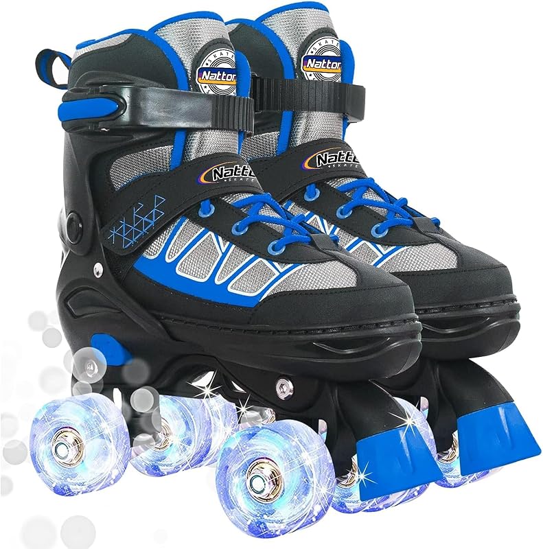 Patines niños 4 tamaños ruedas iluminadas interiores