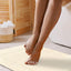 Alfombra baño 100% algodón 21x34" absorbente