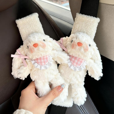 2 Pzas Fundas Cinturón Seguridad Animal Kawaii Invierno