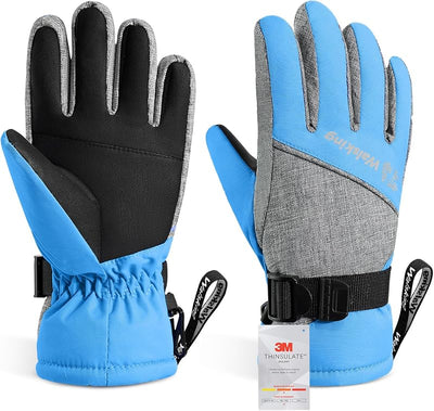 Guantes invierno niños 3M Thinsulate impermeables térmicos