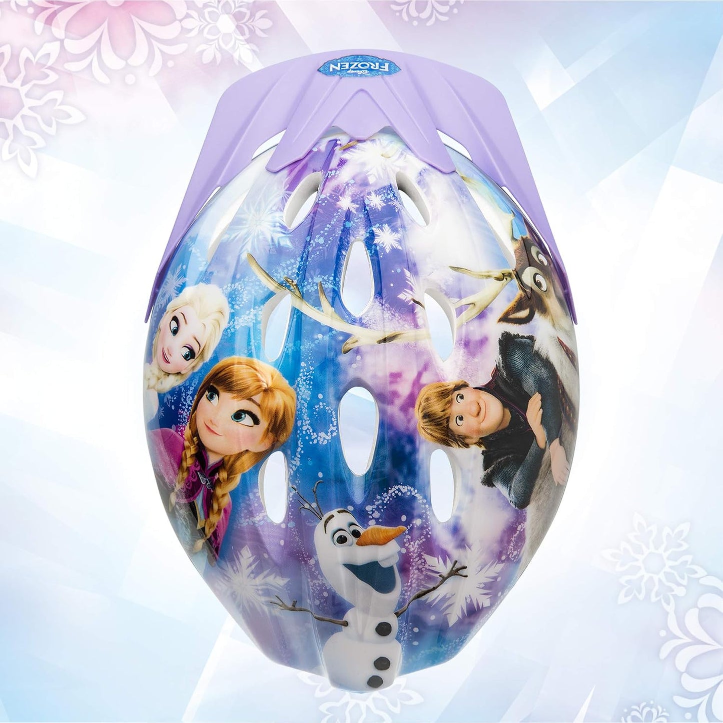 Casco bicicleta Frozen para niño y bebé